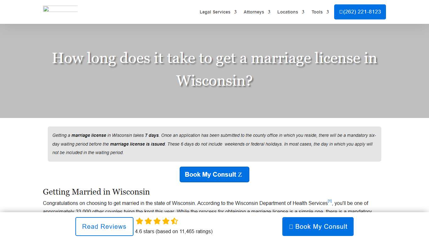 Marriage License Application in Wisconsin Sterling Lawyers, LLC